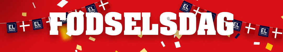 Fødselsdagskampagne hos El-Salg Aalborg