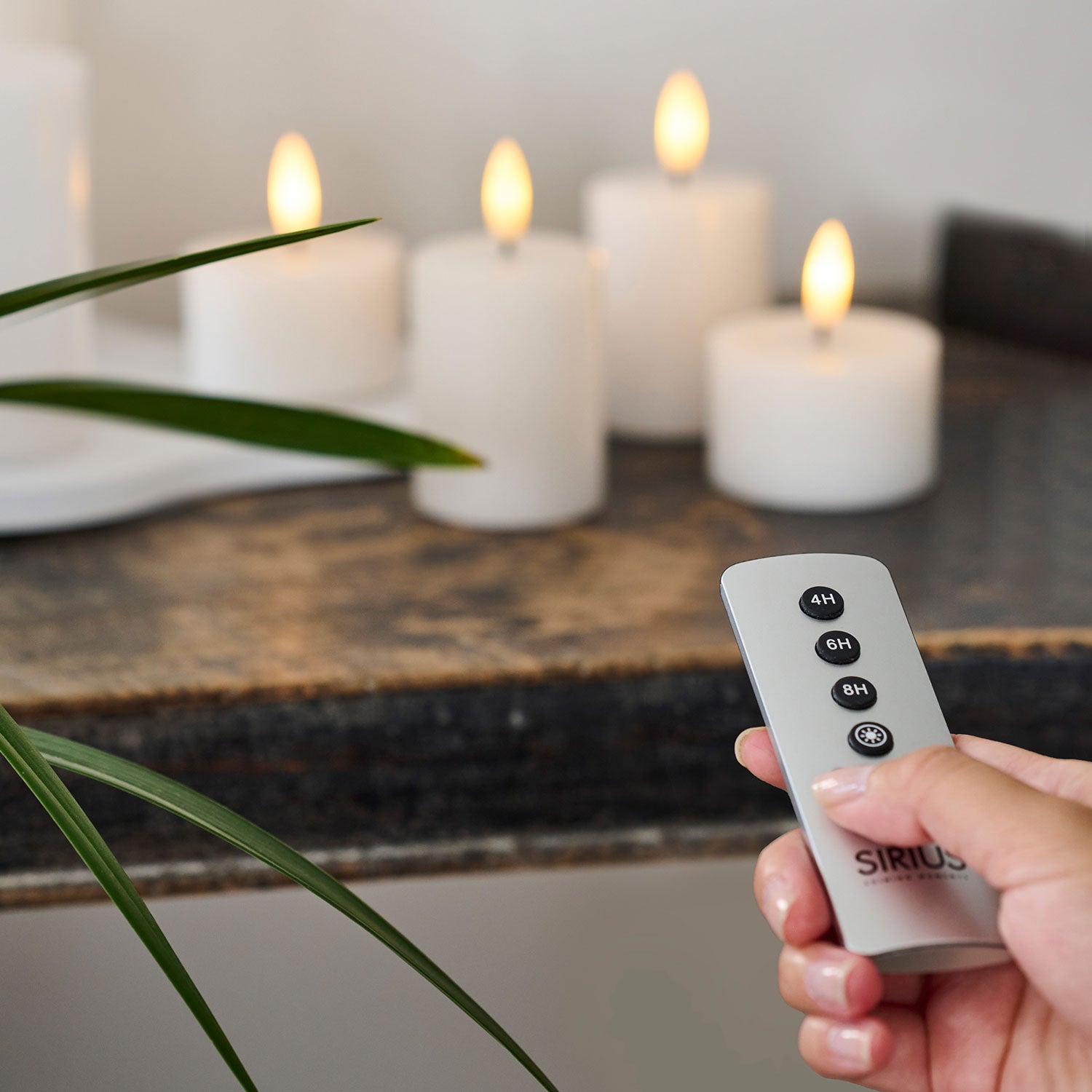 Fjernbetjening med timer funktion - Sirius Home