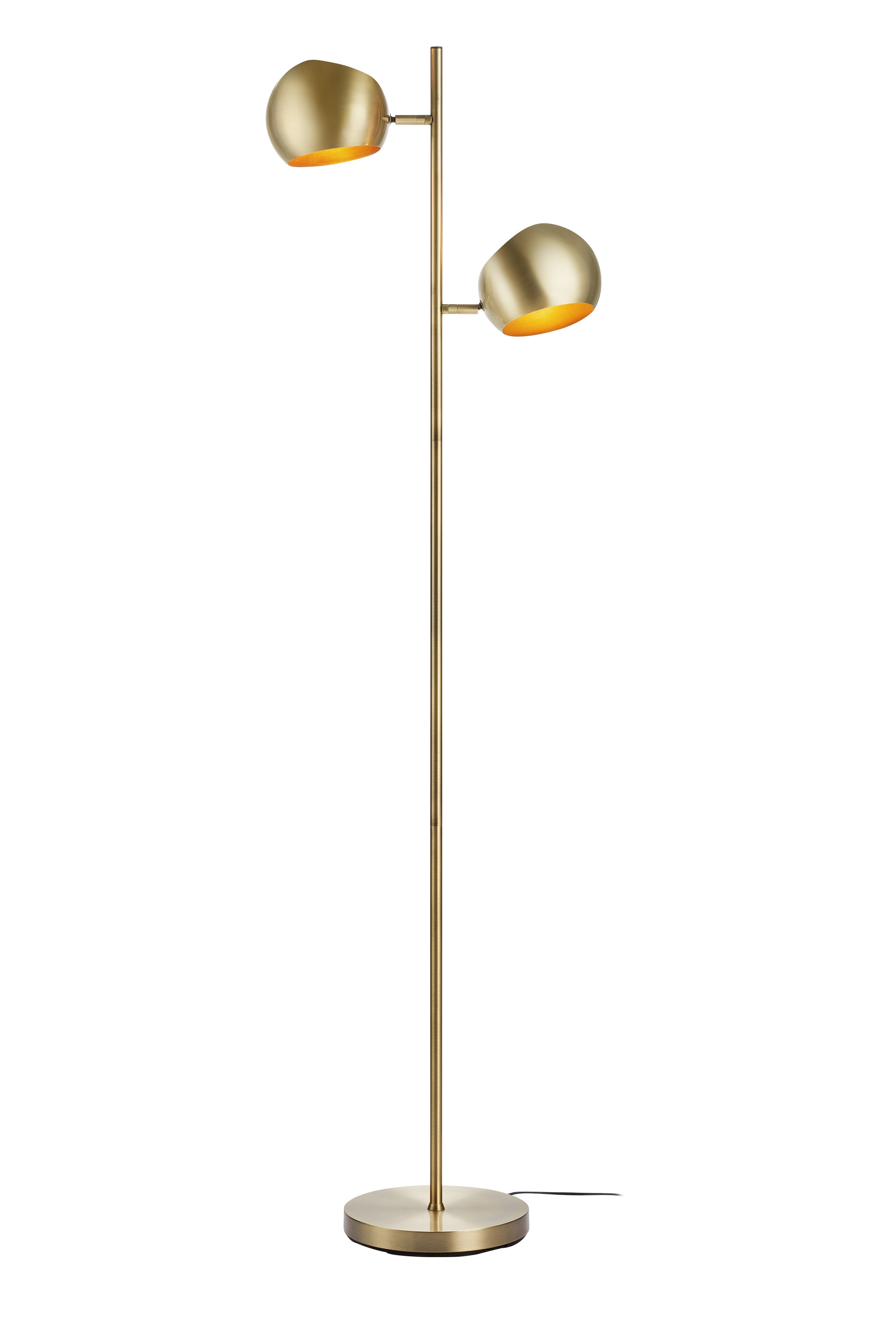 Markslöjd Edgar Gulvlampe 2L Antique billede 4