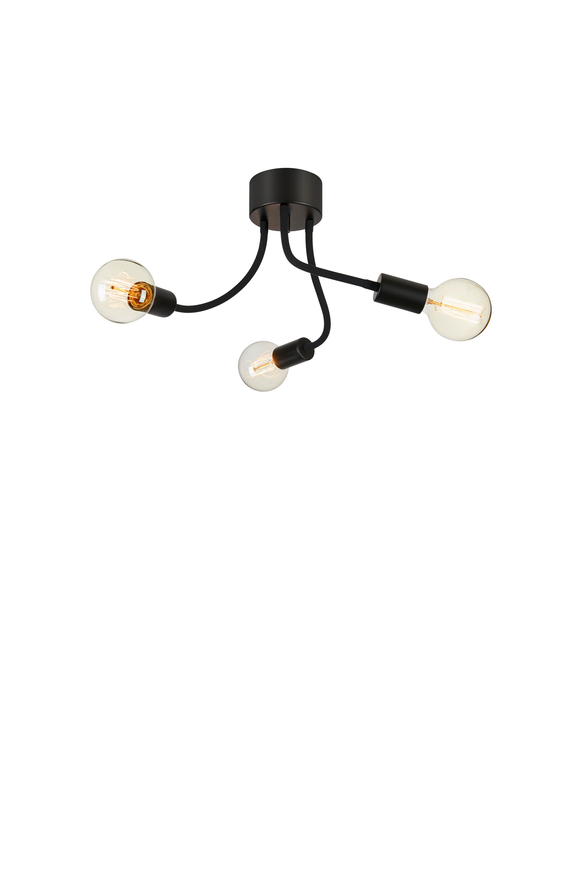 Markslöjd Medusa Loftslampe 3L Sort billede 4