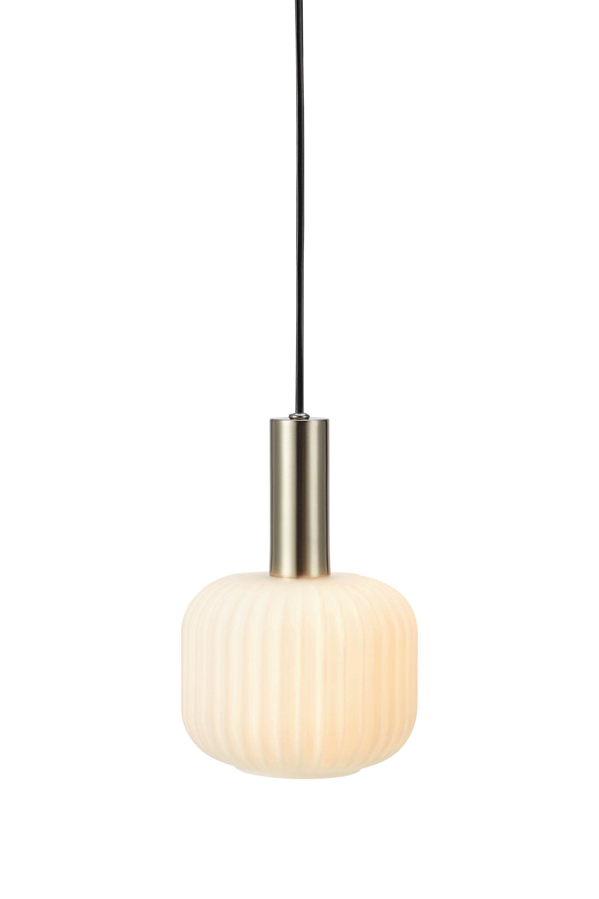 Sober Pendel Stål/Hvid