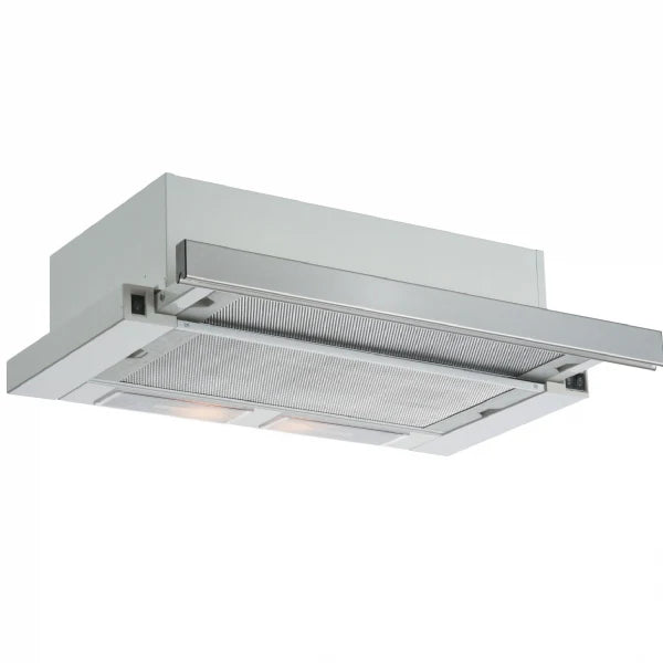 Silverline SL 1152 V5 CRYSTAL 60cm skabsintegreret emhætte i stål