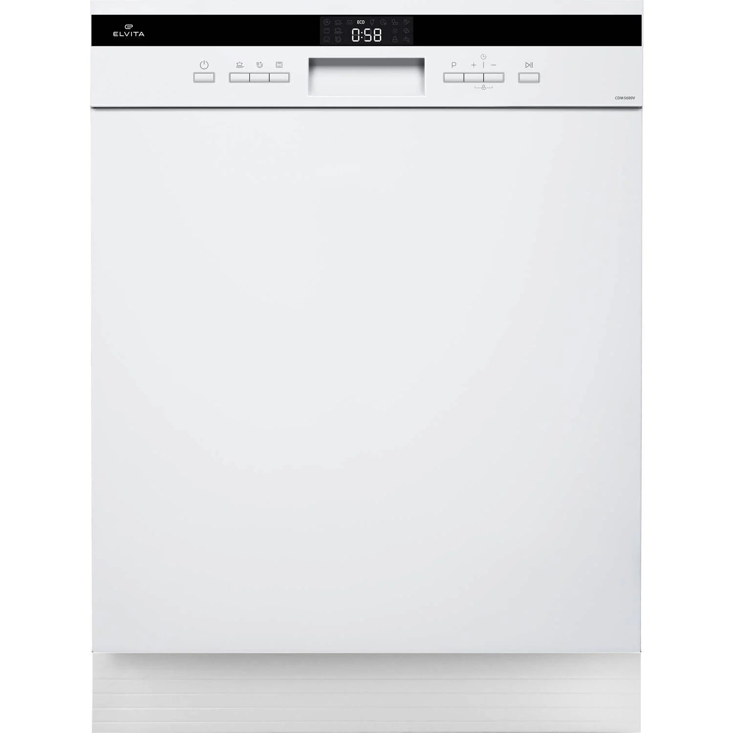 Elvita CDM5601V Opvaskemaskine til indbygning