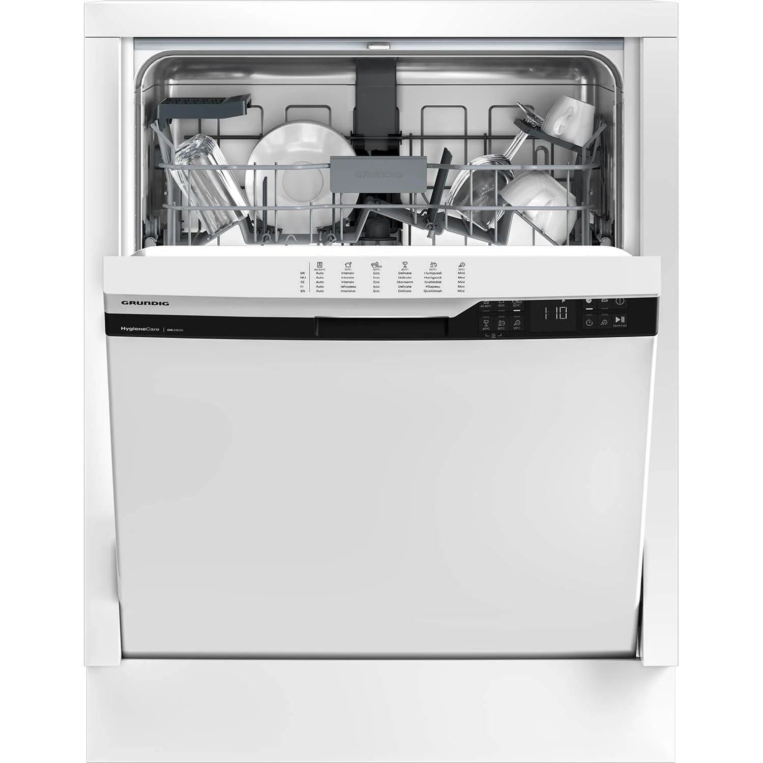 Grundig EGNVP3450C Opvaskemaskine til indbygning