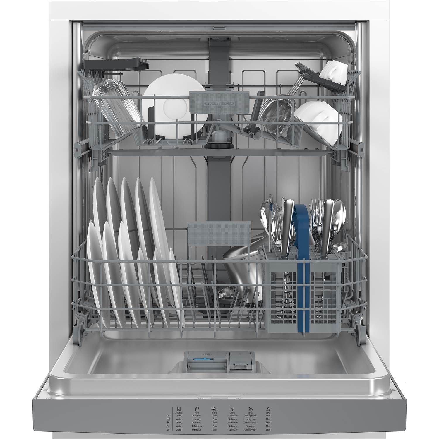 Grundig EGNUP3450XC Opvaskemaskine til indbygning