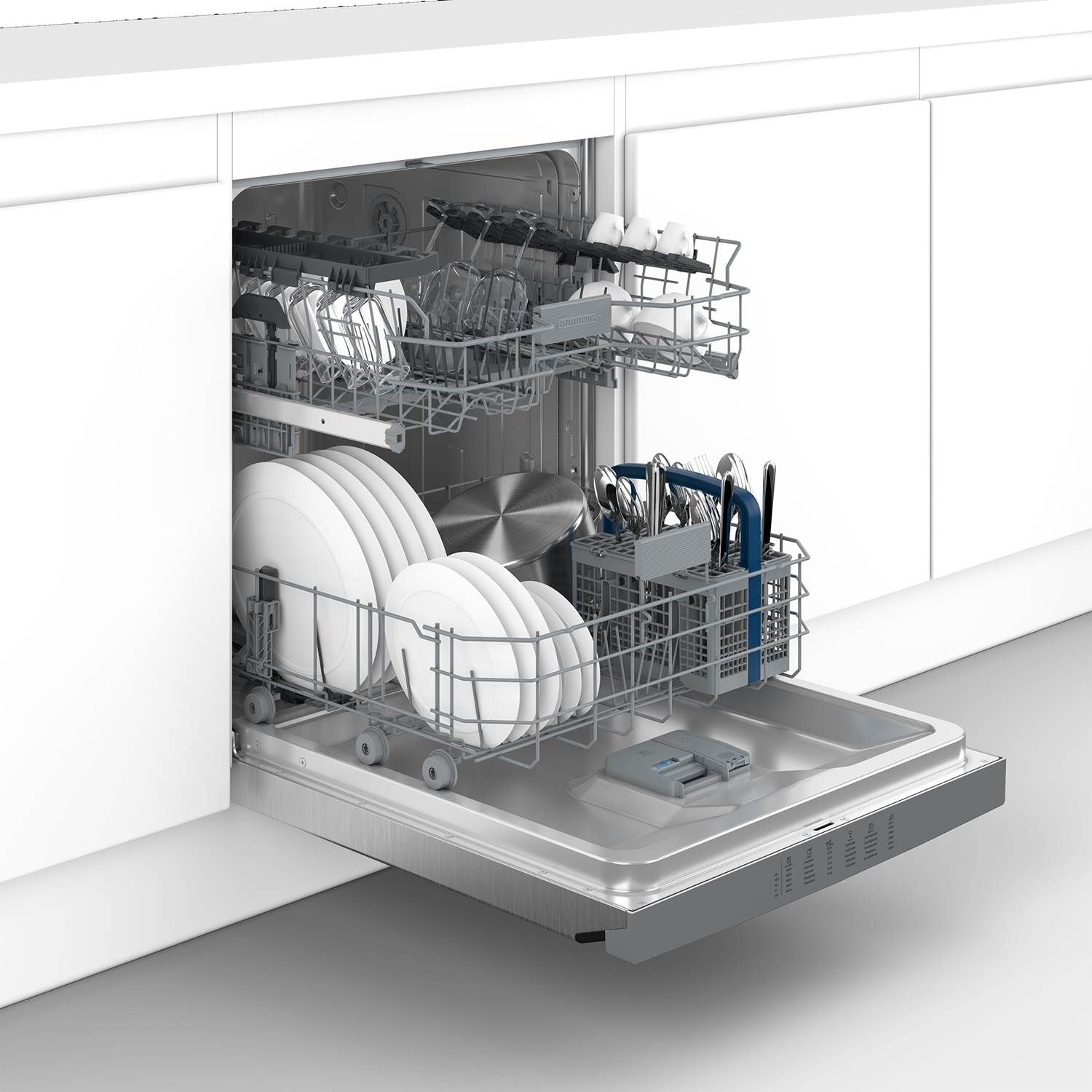 Grundig EGNUP3450XC Opvaskemaskine til indbygning