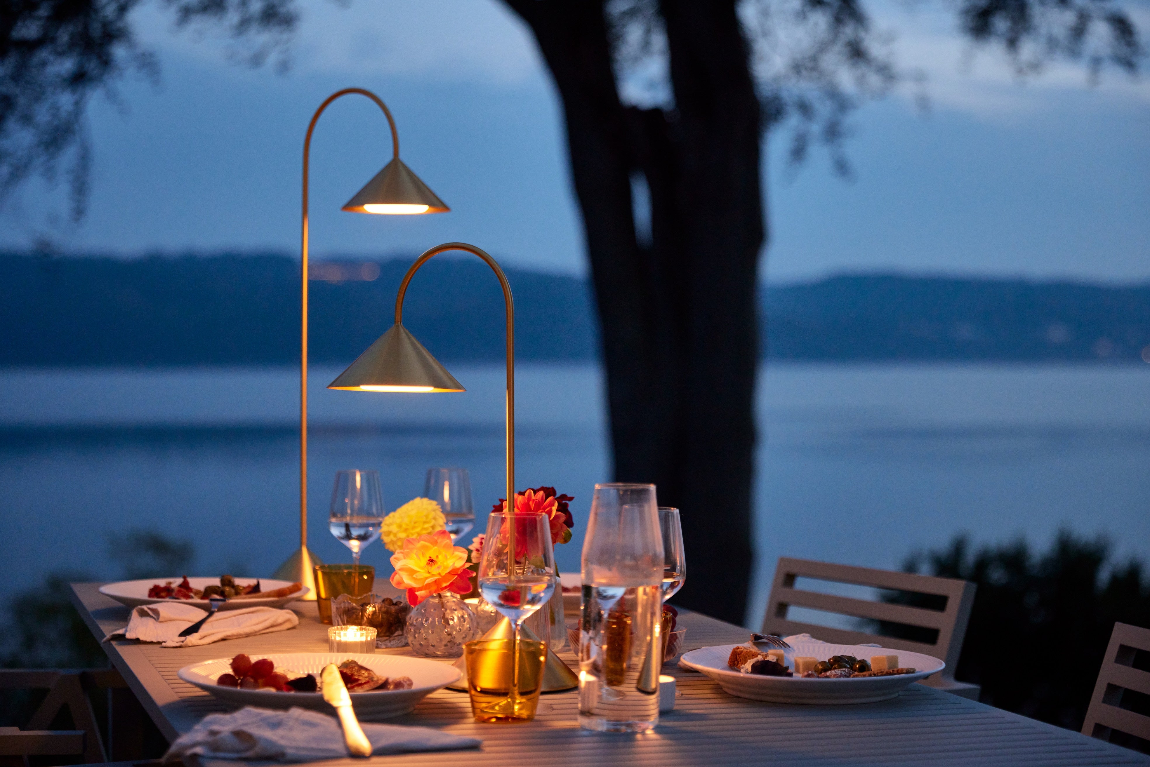 Grasp miljø terrasse messing