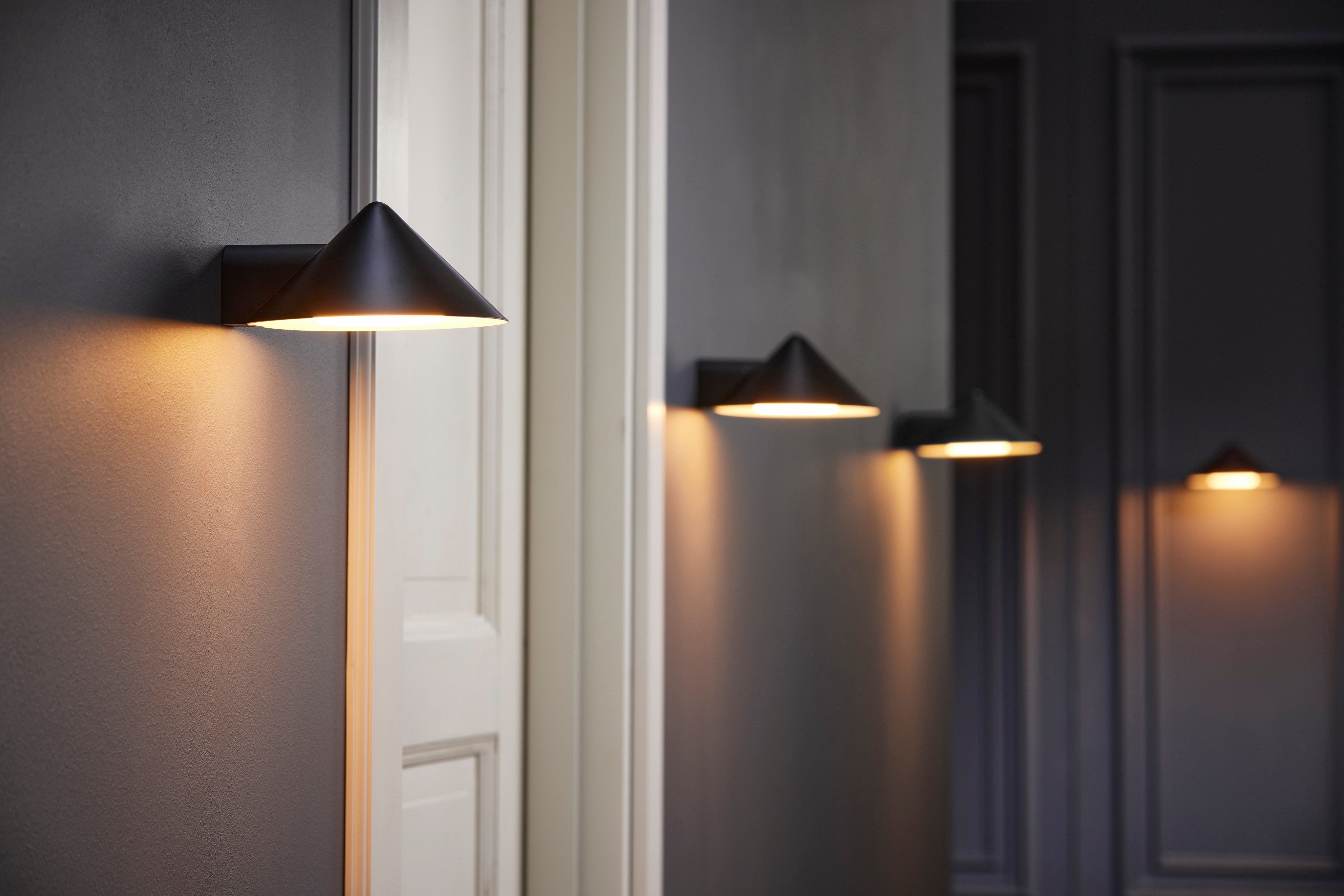 Grasp Wall serie sort væg gang