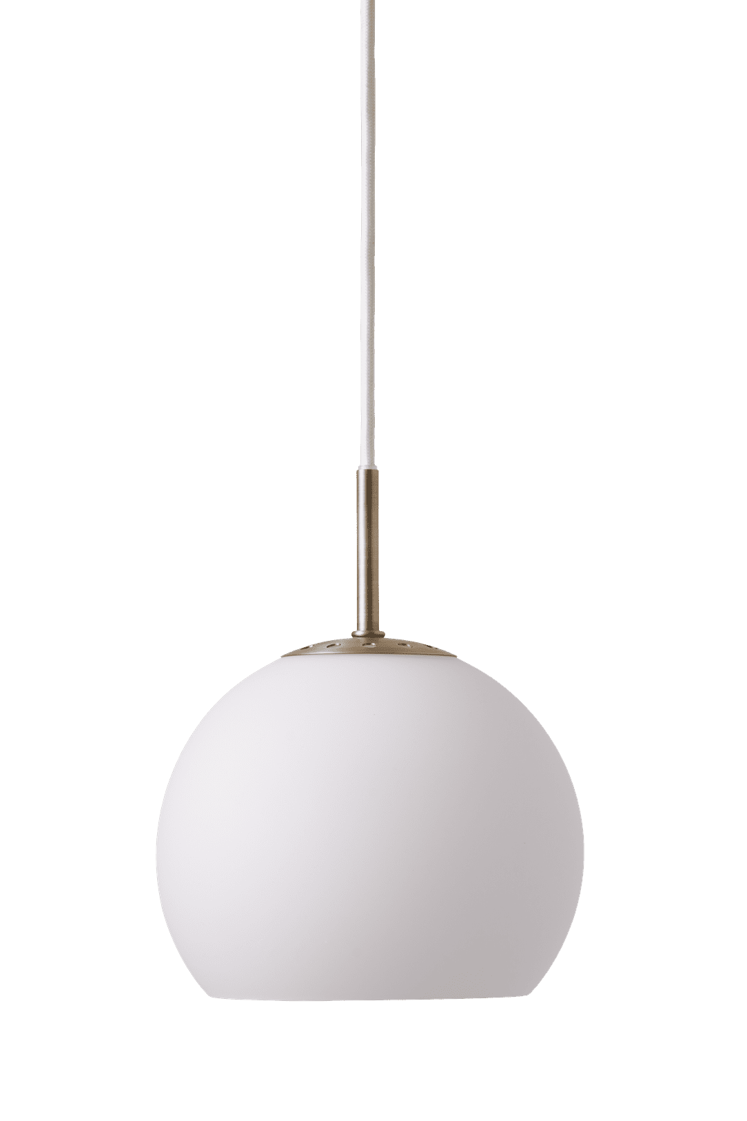 Frandsen Ball Glass E14 W25 Ø18 Opal White Pendel