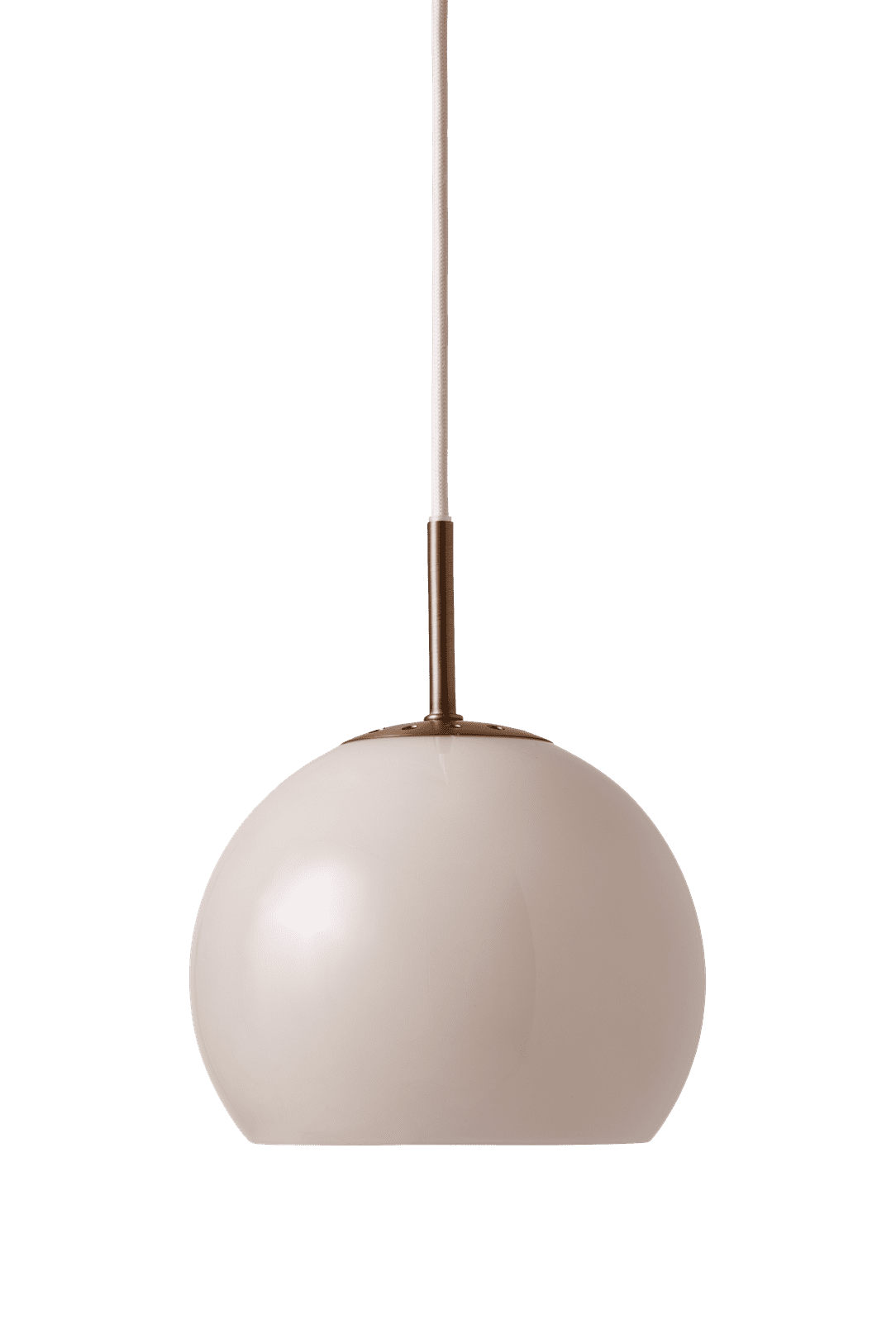 Frandsen Ball Glass E14 W25 Ø18 Sand Grey Pendel