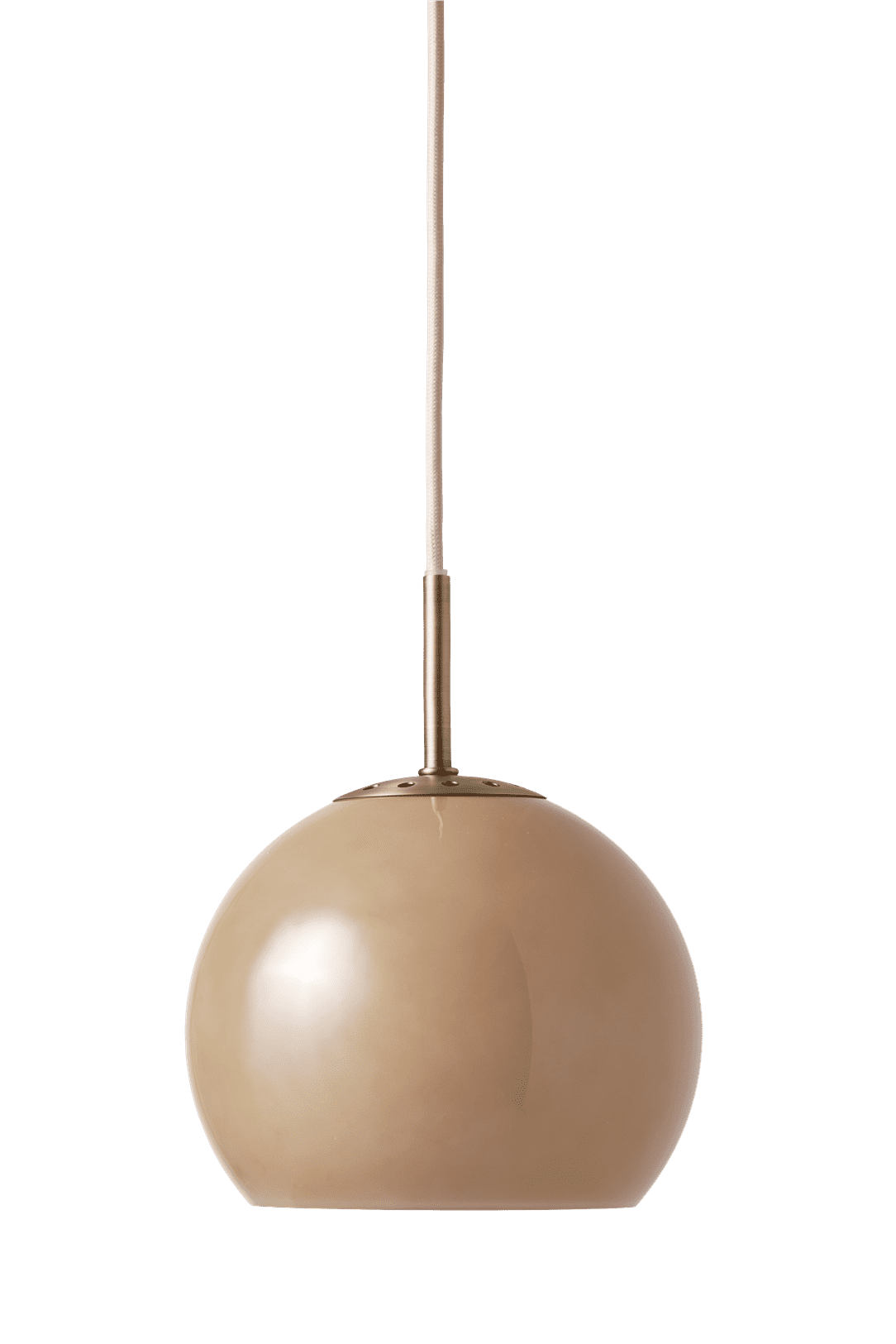 Frandsen Ball Glass E14 W25 Ø18 Cappuccino Pendel