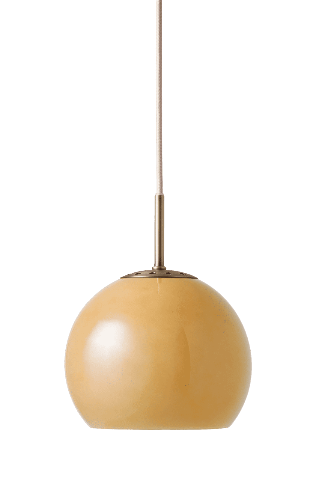 Frandsen Ball Glass E14 W25 Ø18 Amber Pendel