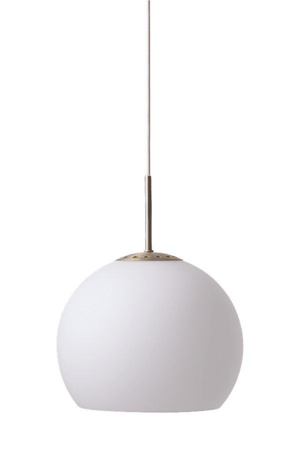 Ball Glass Ø25 opal hvid pendel billede 4