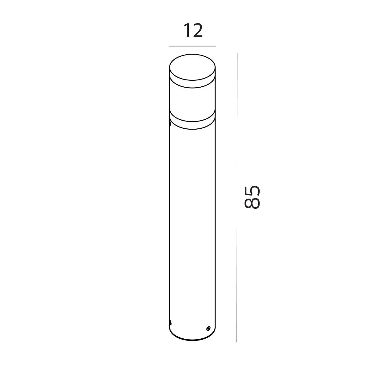 Norlys Lillesand Grafit, LED E27 IP65 - Udendørslampe