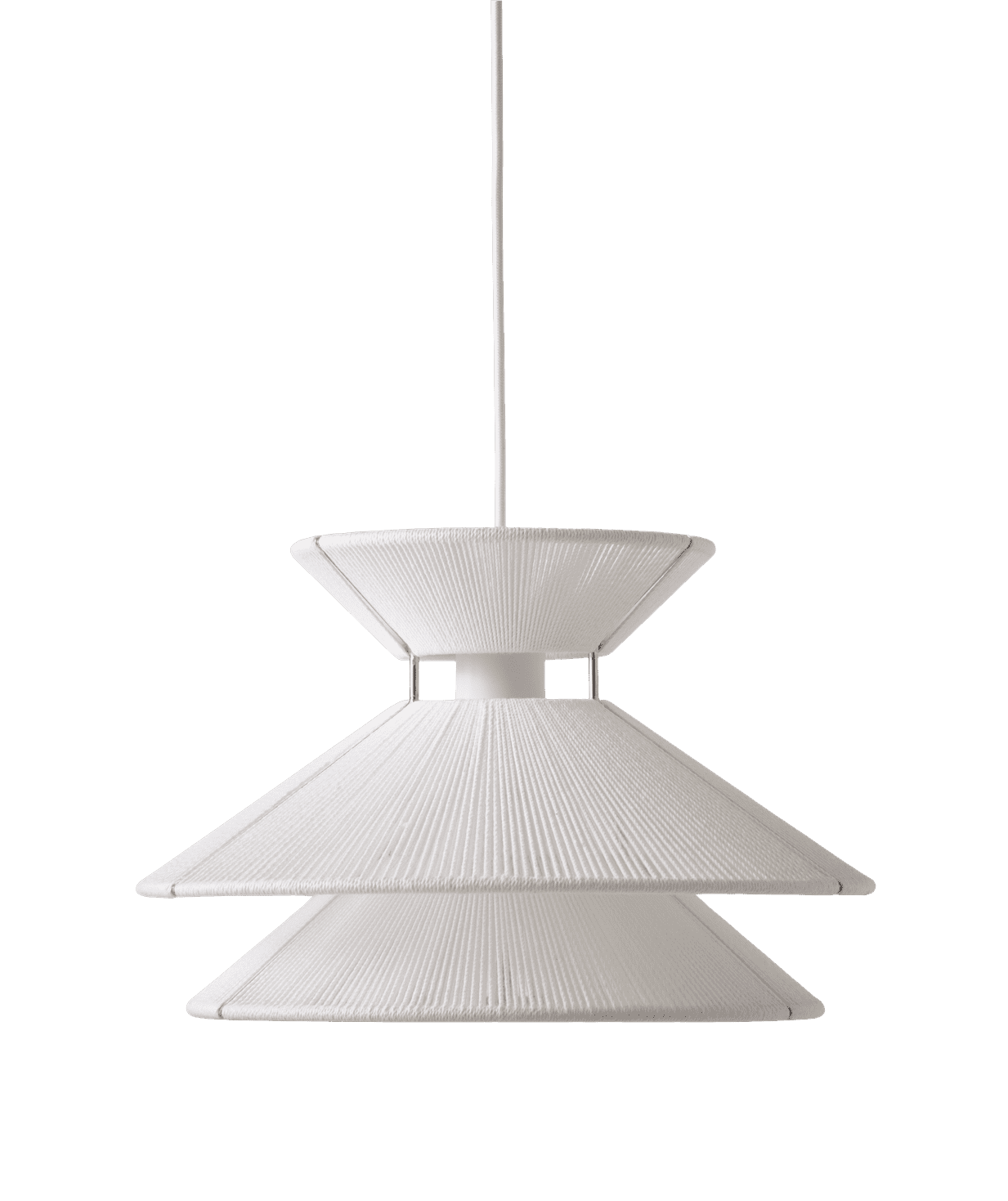 Frandsen Kiku Ø35.5 E27 25W Hvid Pendel