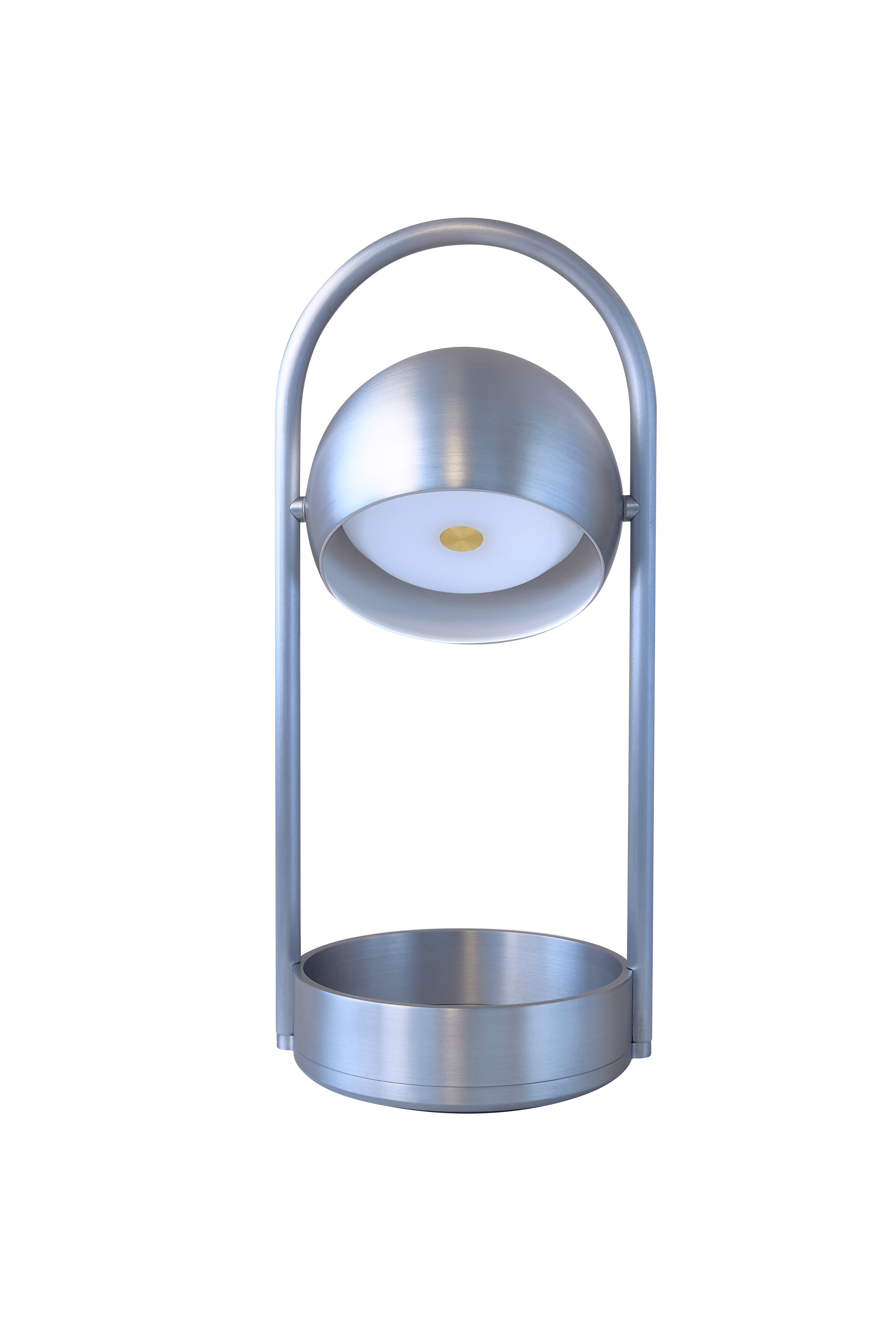 Slukket Ball LED Portable Brushed Aluminium