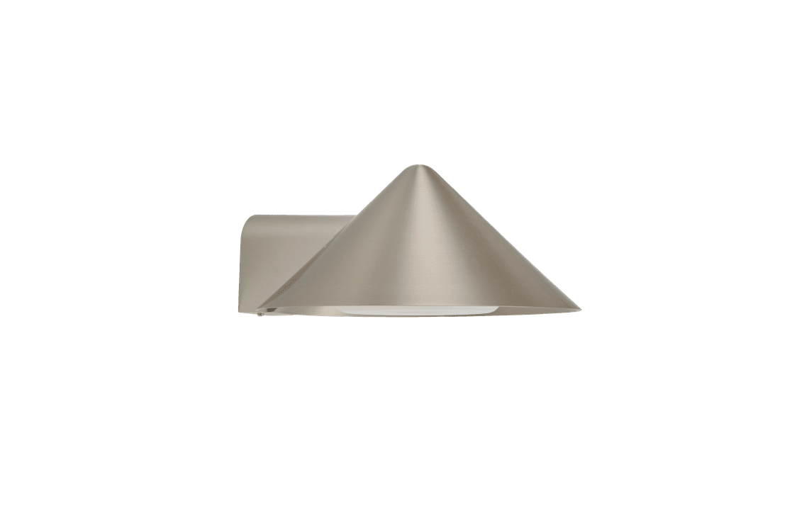 Zoomet helt ind på den unikke designet Grasp Wall i Brushed Stainless Steel