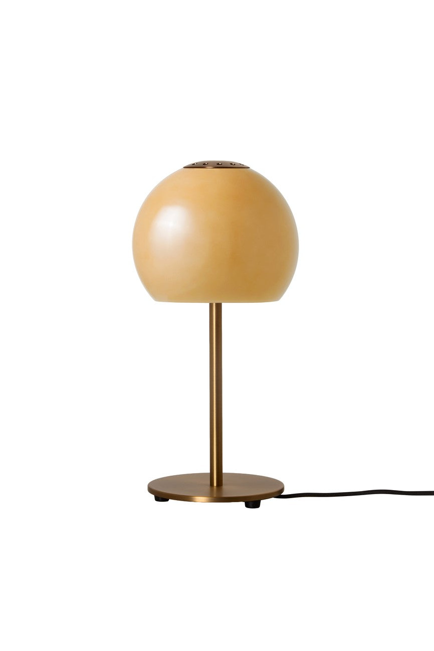 Ball Glass Bordlampe Ø18 Amber billede 4