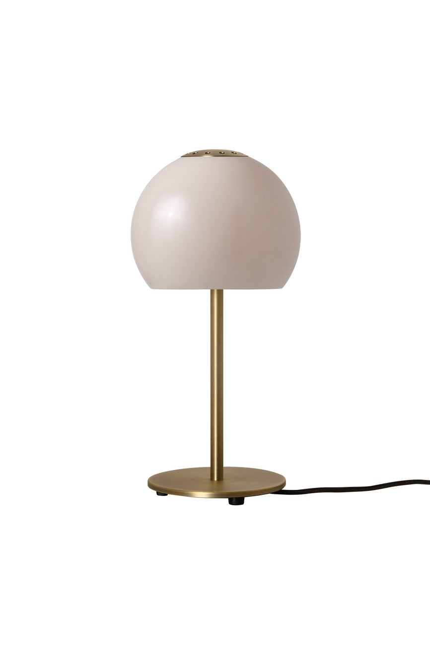 Ball Glass Bordlampe Ø18 Sandgrå billede 4