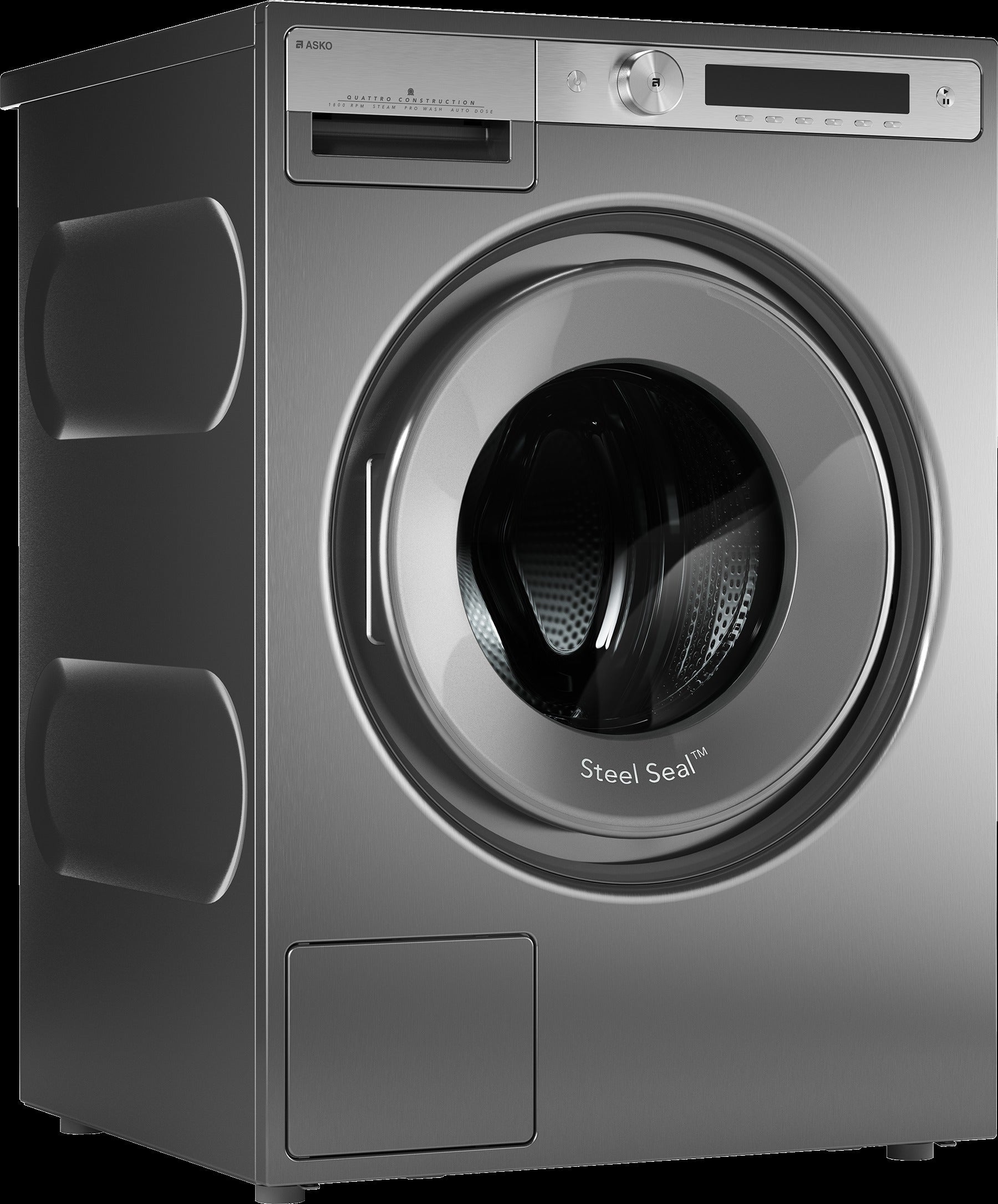 ASKO W6098X.S/3 9kg Stål Frontbetjent Vaskemaskine