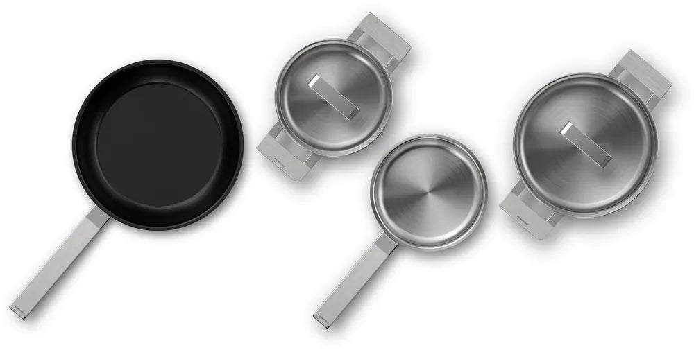 Zoomet helt ind på Siemens HZ9SE040 Grydesæt 4 stk. oppefra