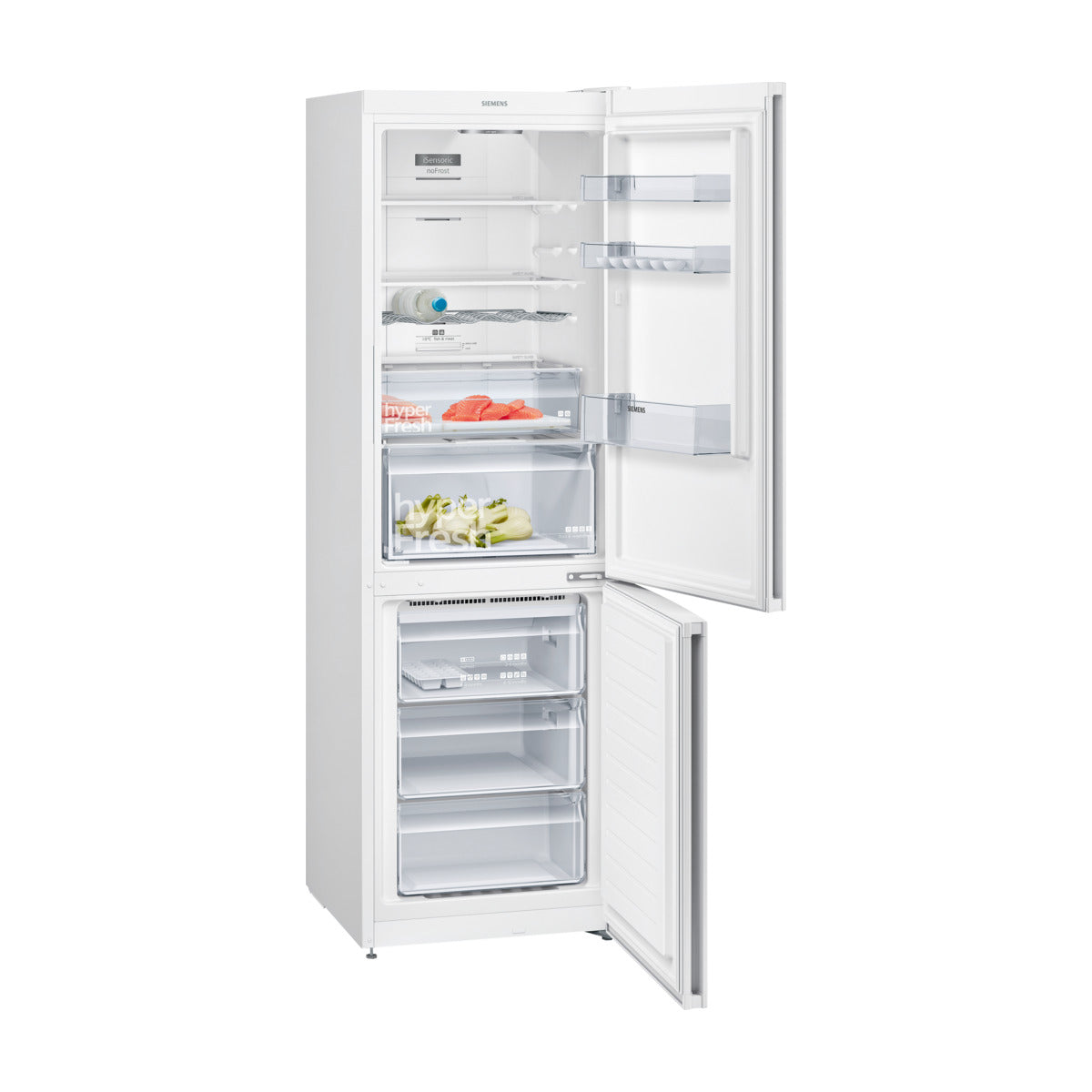 Siemens KG36NXWED fritstående køle-fryseskab med No-Frost