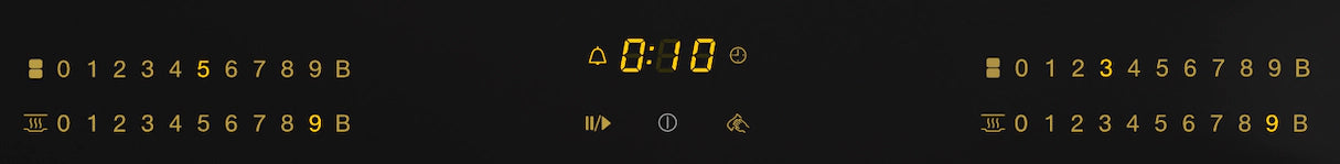 Panel på Miele KM 7564 FR DFS - Induktionskogeplade