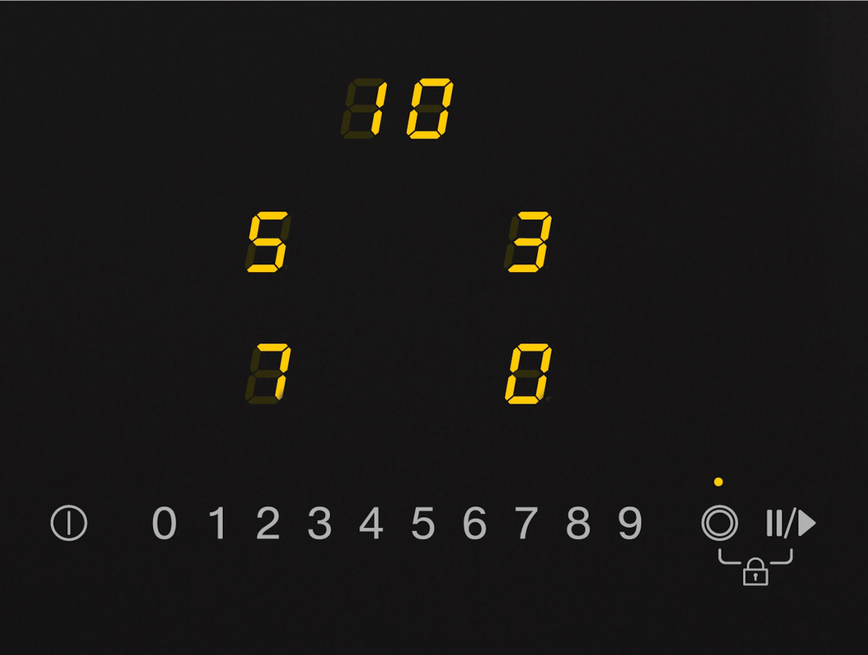 Miele KM 6520 FR DFS - Glaskeramisk kogeplade