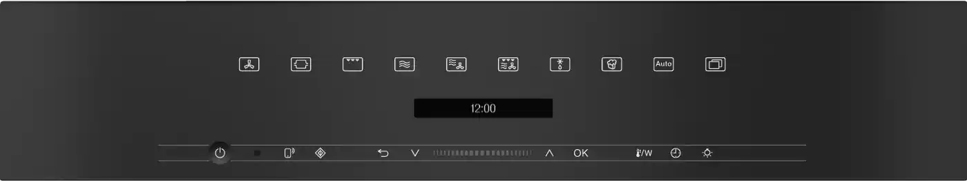 Kontrolpanel til Miele H 7145 BM OBSW