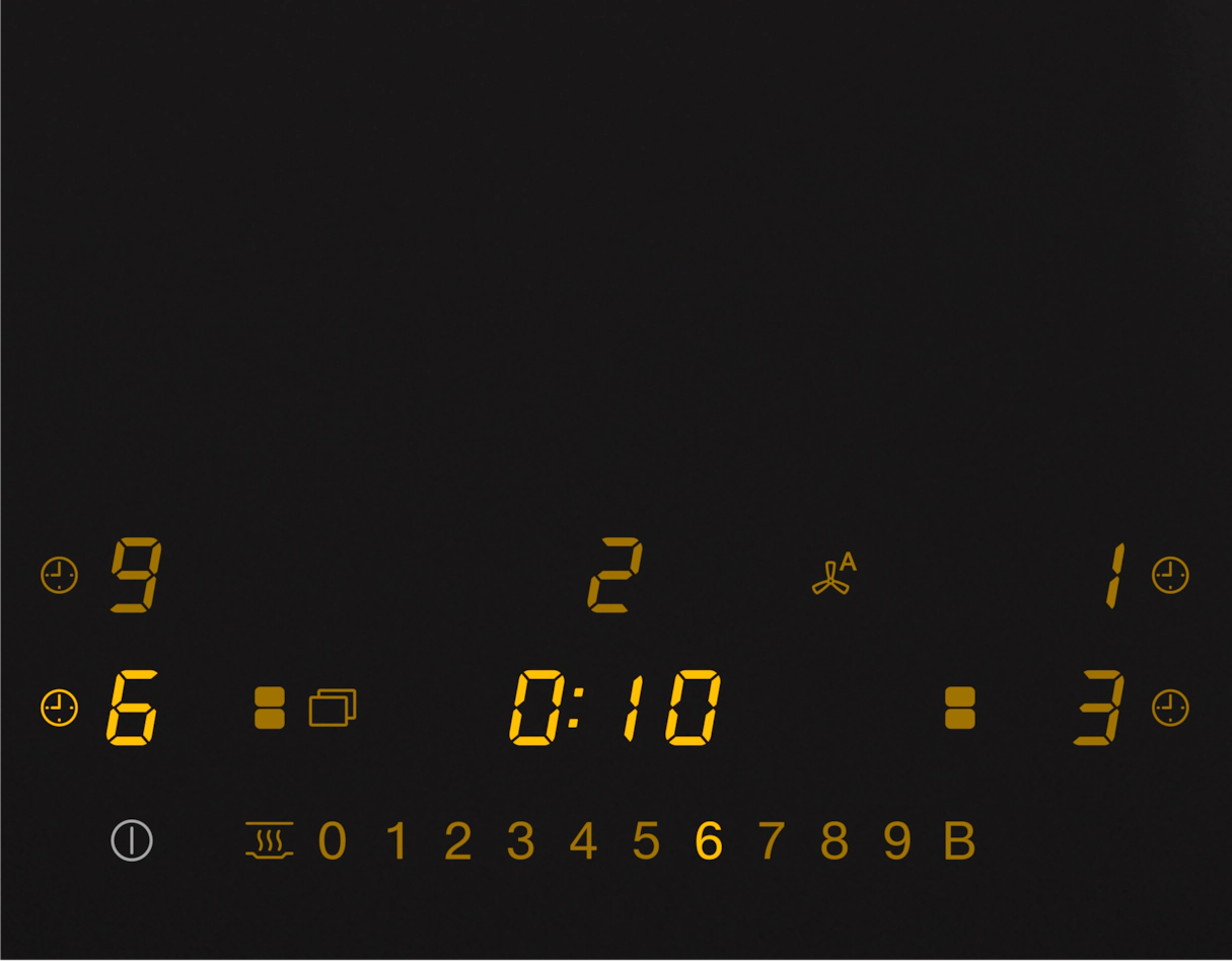 Miele KMDA 7476 FR DFS - Induktionskogeplade med emhætte