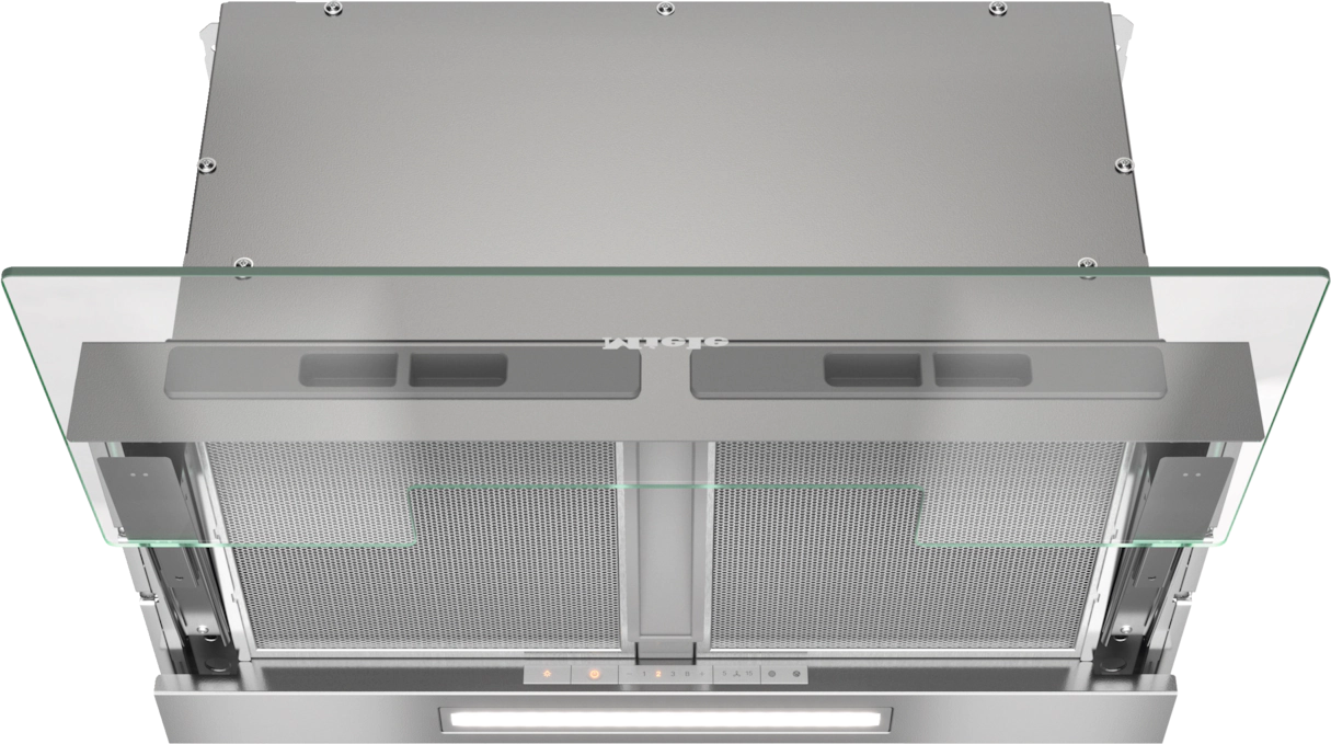 Miele DAS 4640 GLASS NER - Skabsintegrerede emhætter