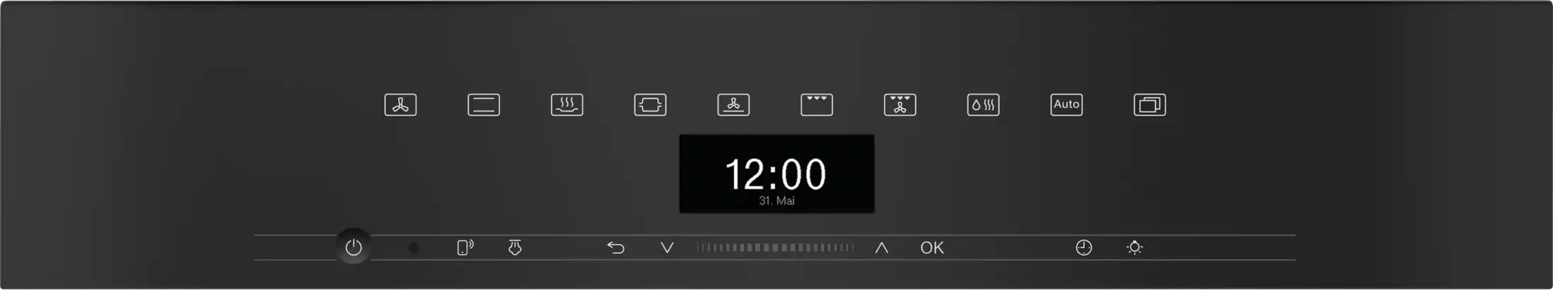 Miele DGC 7251 OBSW Kombi-dampovn display