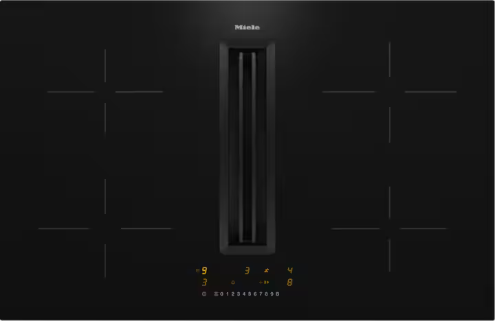 Miele KMDA 7272-1 FL Silence induktionskogeplade med emhætte