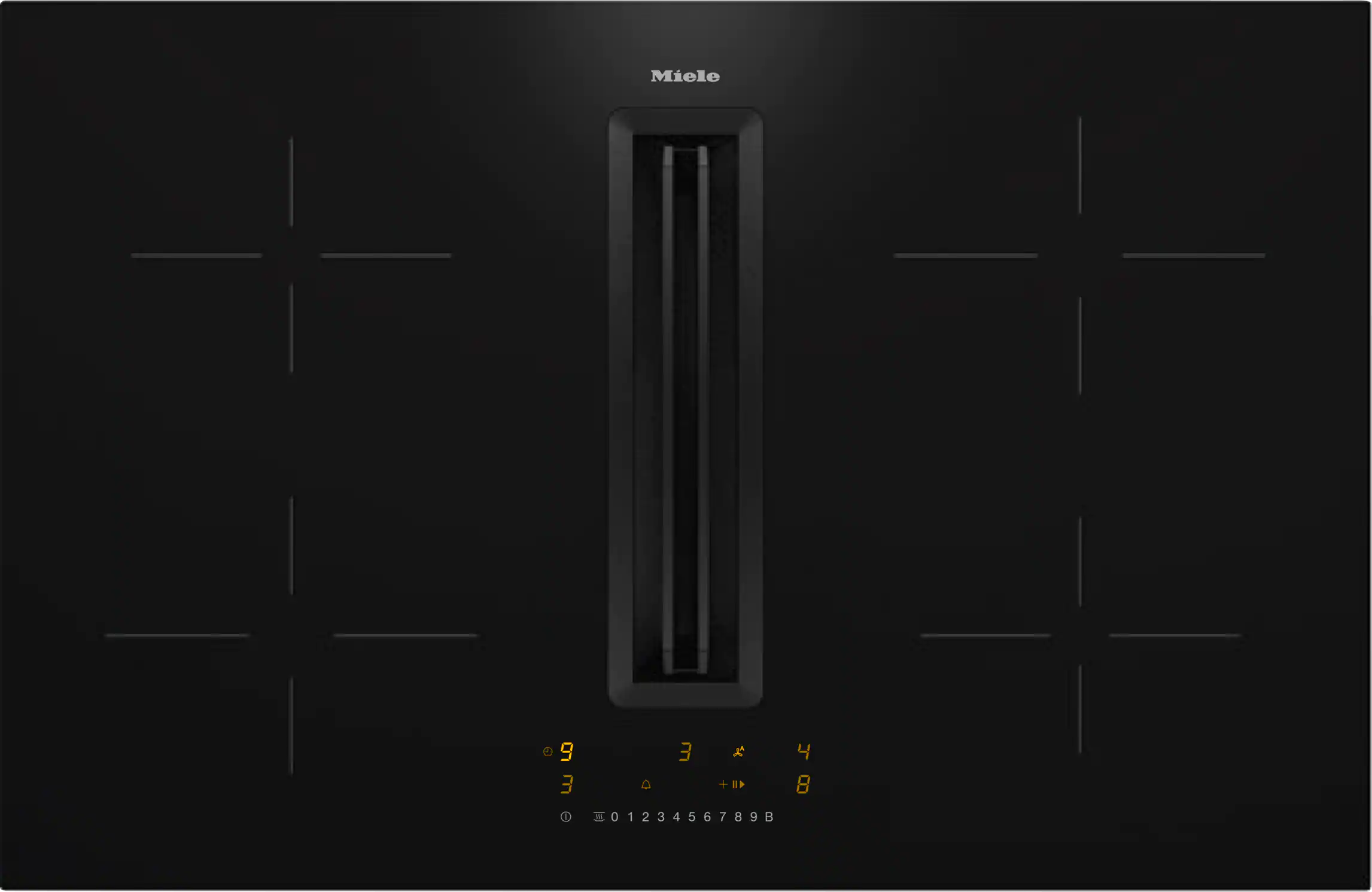 Miele KMDA 7272 FL-U DFS Induktionskogeplade med emhætte