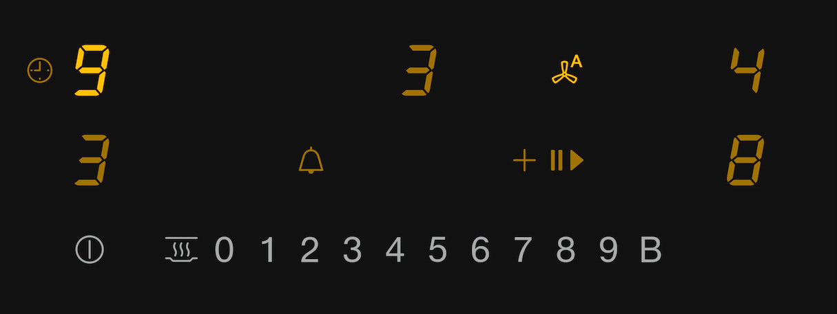 Miele KMDA 7272 FR-U DFS - Induktionskogeplade med emhætte