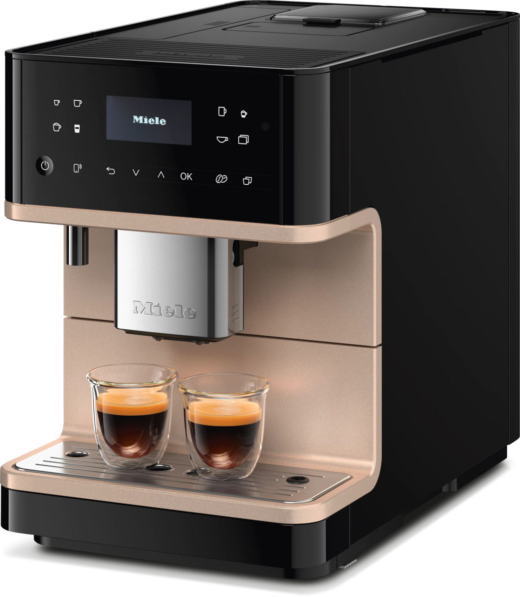 Miele CM 6360 OBCM NER Obsidiansort/CleanSteelMetallic - Espressomaskine