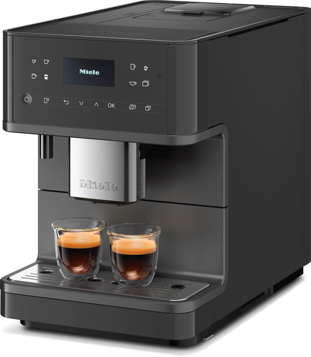 Miele CM 6560 NER Grafitgrå PearlFinish - CM6 MilkPerfection espressomaskine