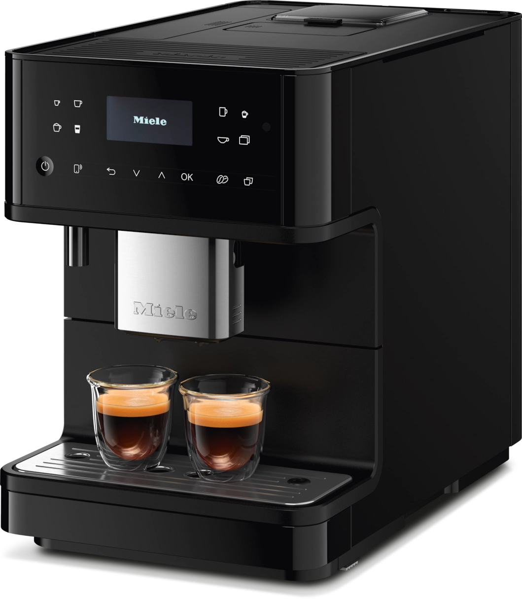 Miele CM 6560 NER Obsidiansort PearlFinish MilkPerfection Espressomaskine