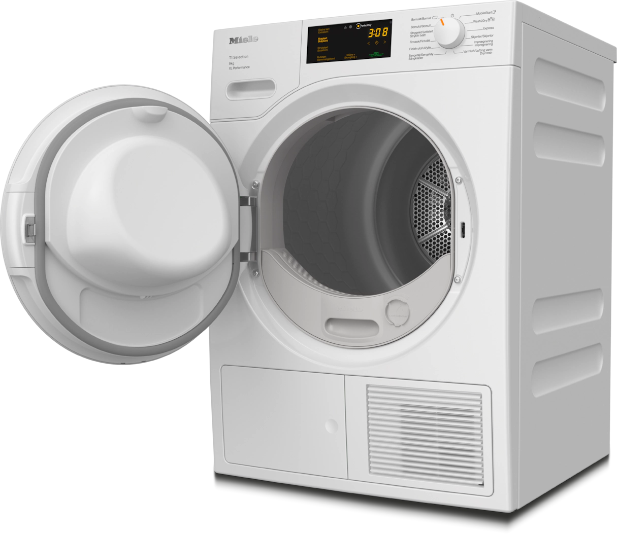 Miele TSC364WP NDS LW - Kondenstørretumbler m. varmepumpe