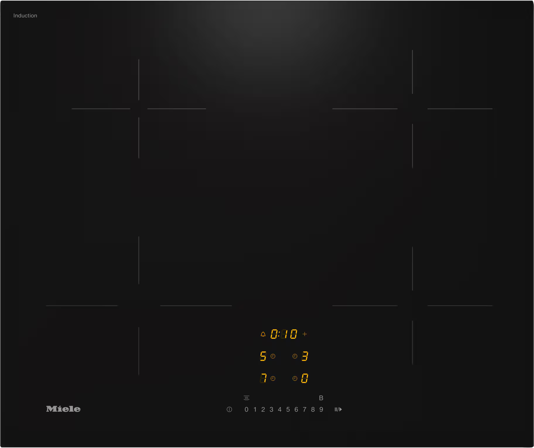 Miele KM 7361 FL Induktionskogeplade