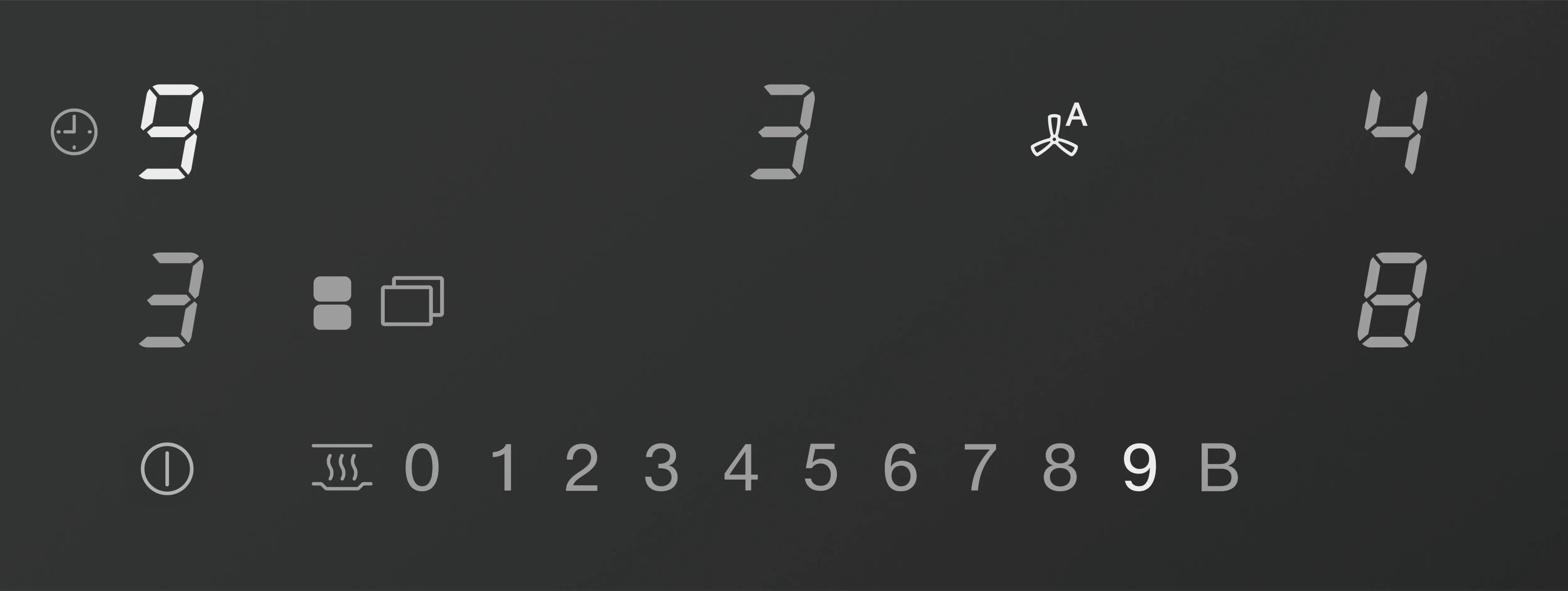 Miele KMDA 7876 FL-U kontrolpanel