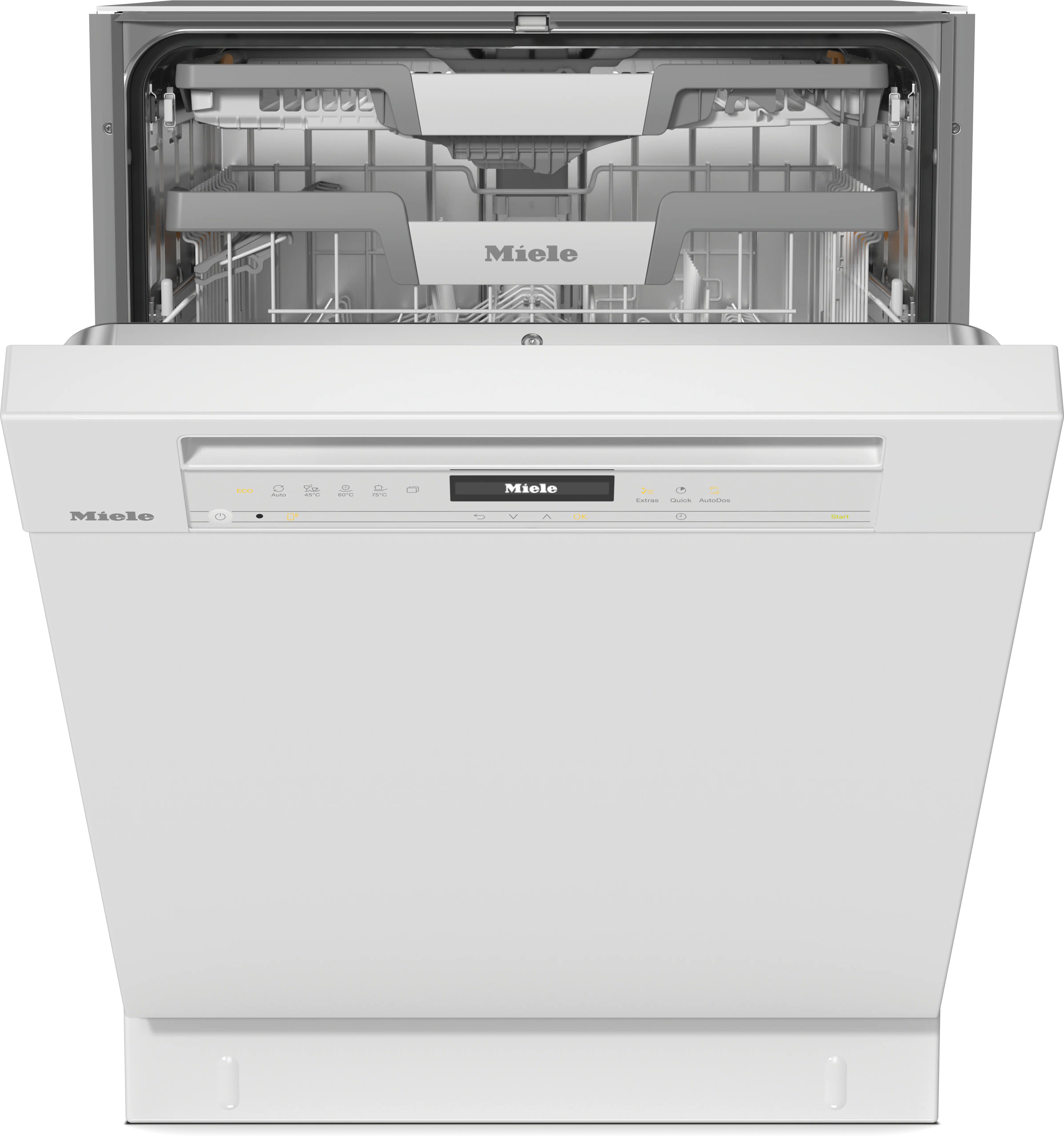 Miele G7600 SCU NER BW AutoDos Brillanthvid opvaskemaskine til indbygning