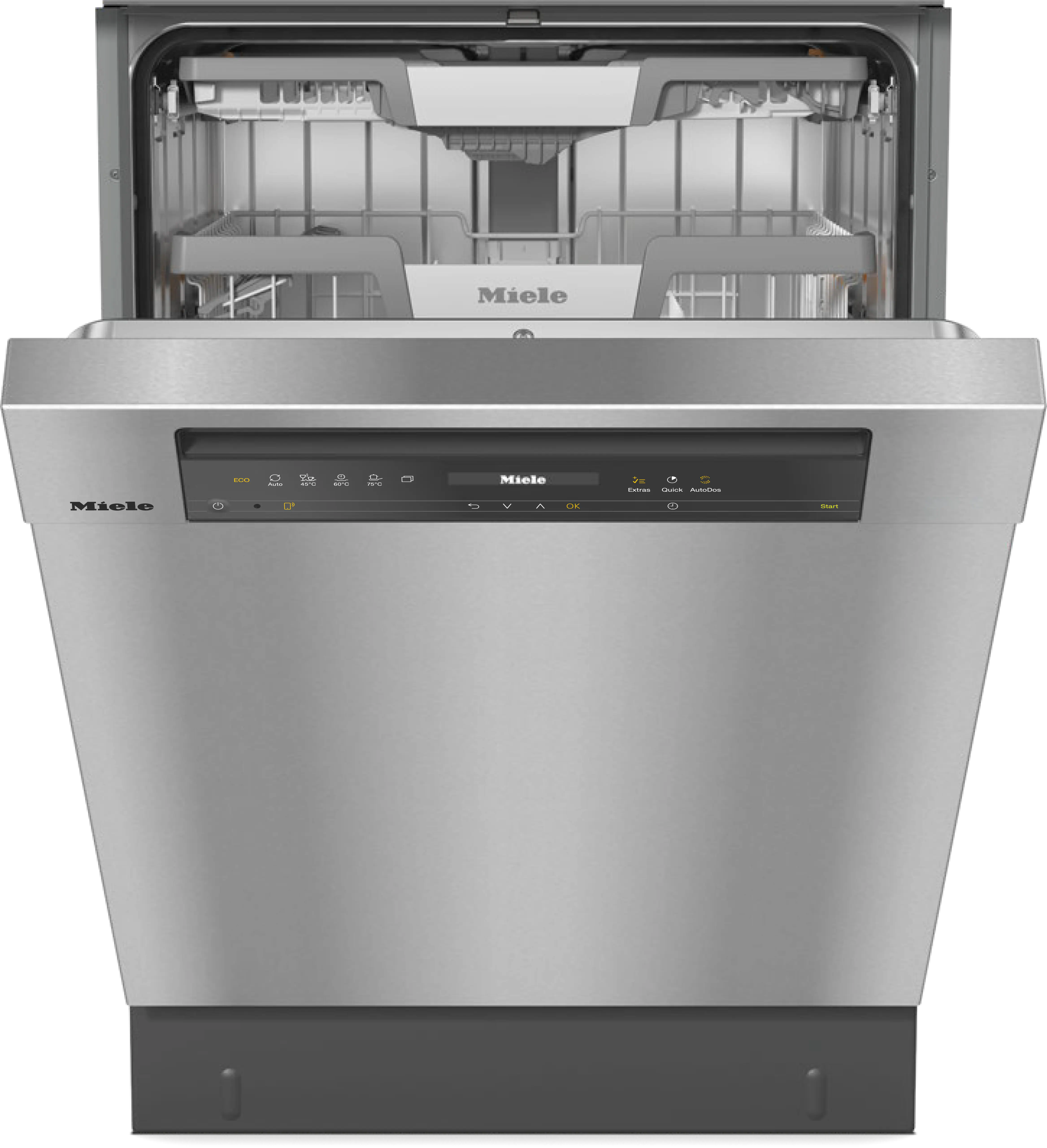 Miele G7605 SCU XXL AutoDos CleanSteel opvaskemaskine til indbygning