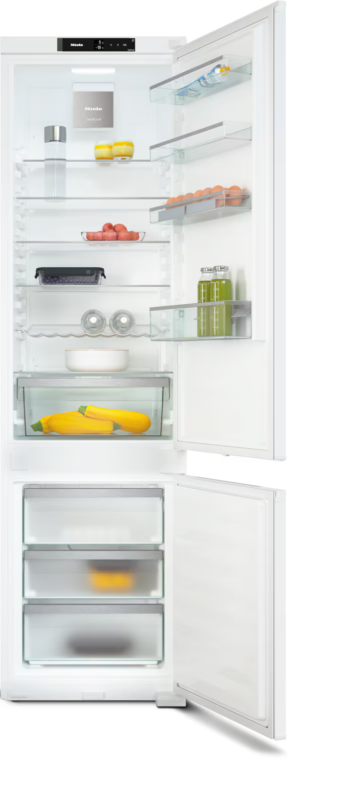 Miele KFN 7833 D XL integrerbart køle-/fryseskab