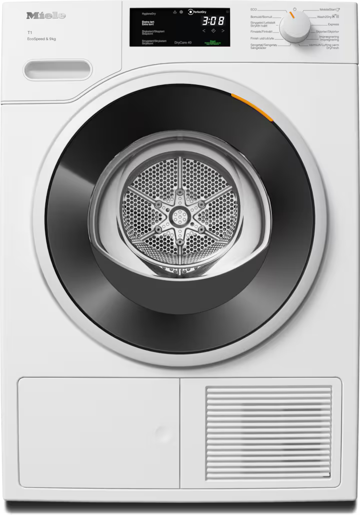 Miele TWD640WP tørretumbler med varmepumpe – 9 kg