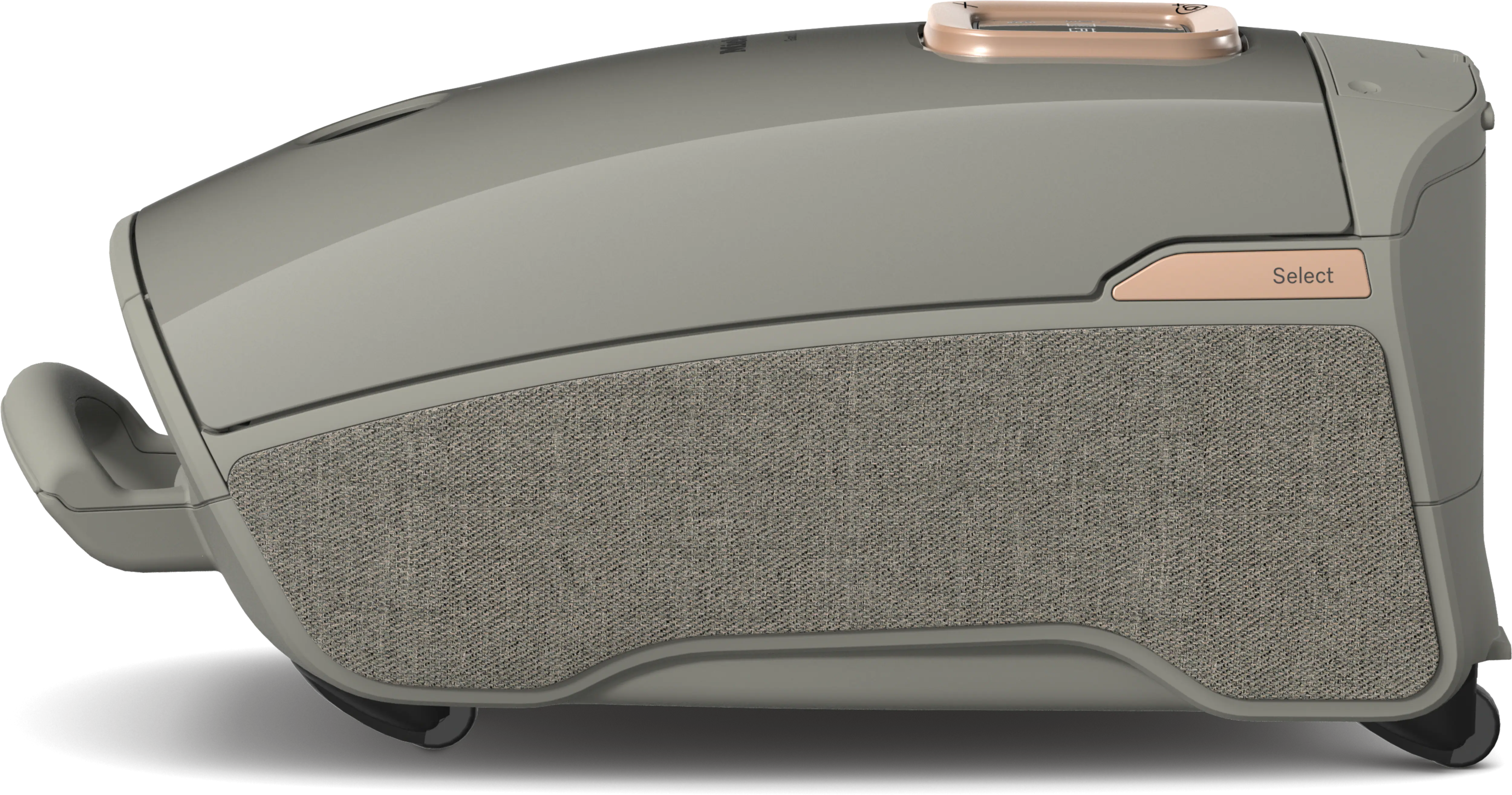 Siden på Miele Guard L1 Select Casa Grey, bemærk smart linneddetalje