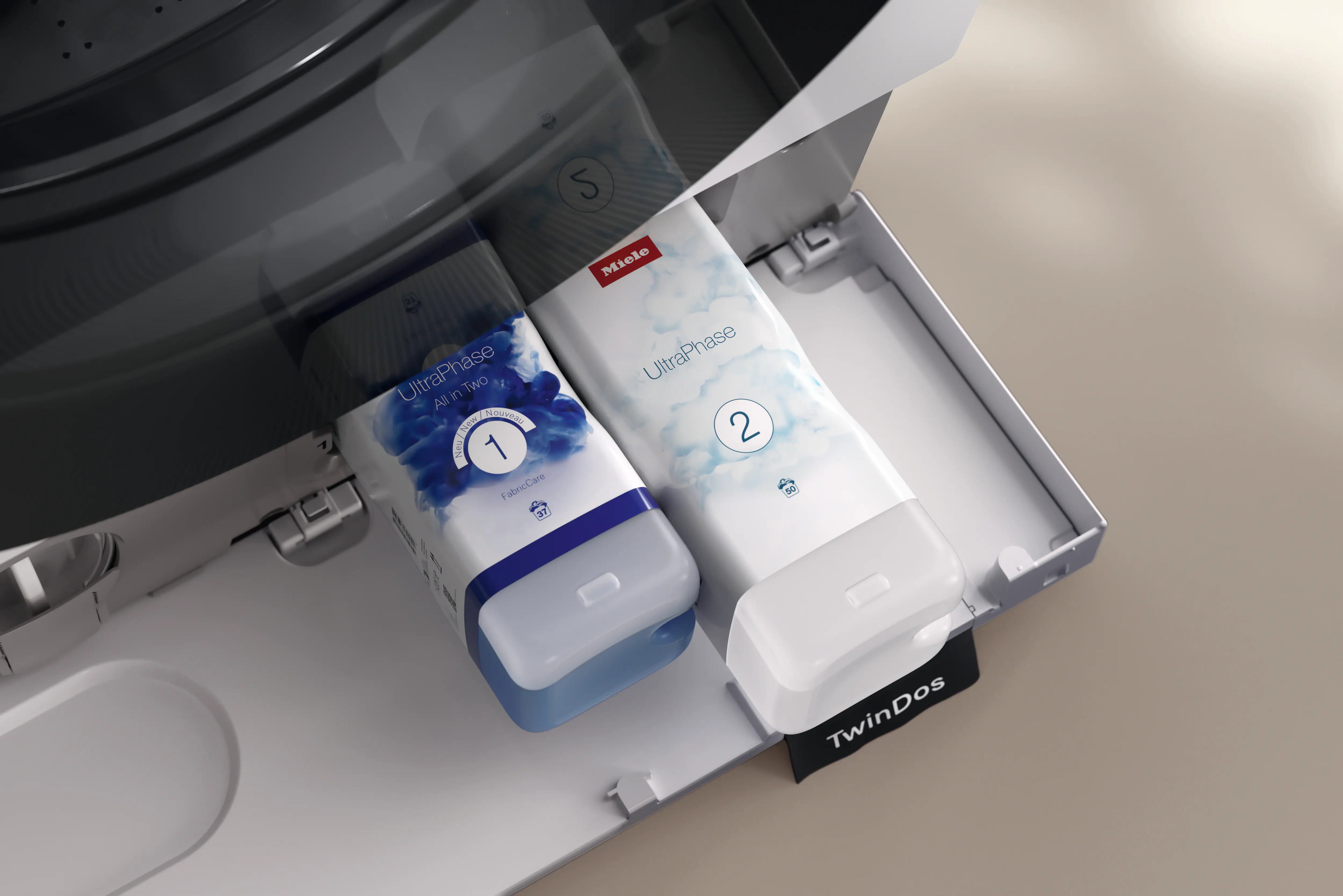 Miele UltraPhase 1 All in Two vaskemiddel 1,4l sammenligning