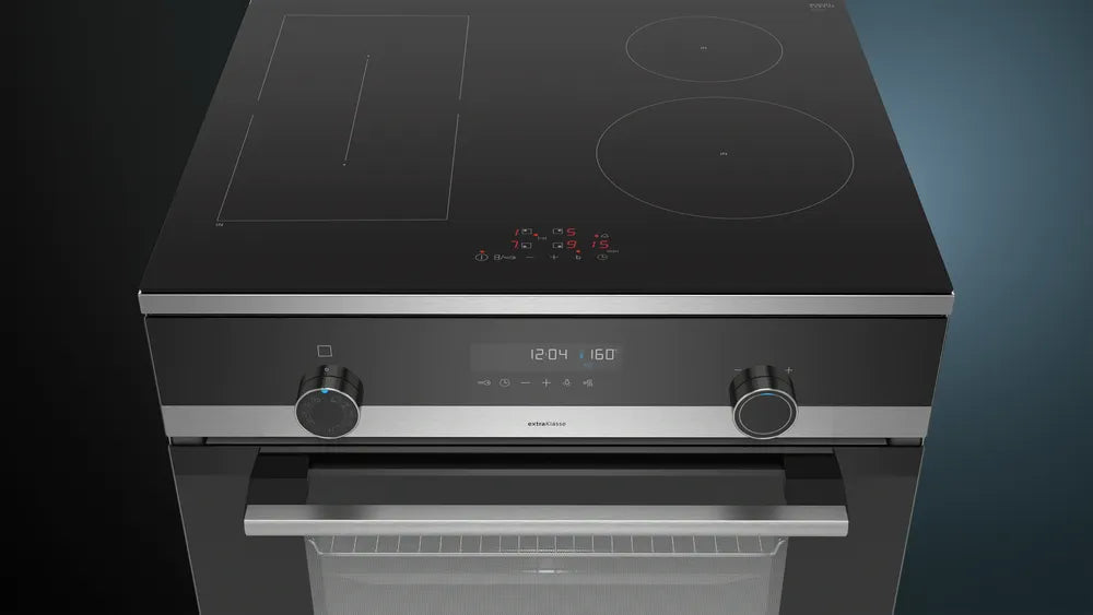 Kombiner Siemens HL9S7Y342U kogeplader til den store gryde eller stegeso.