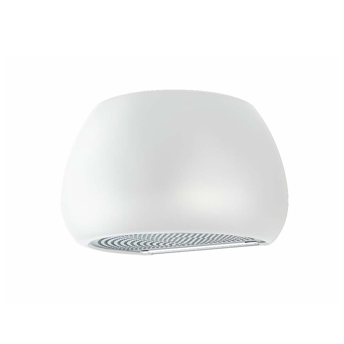 Væghængt emhætte i hvid