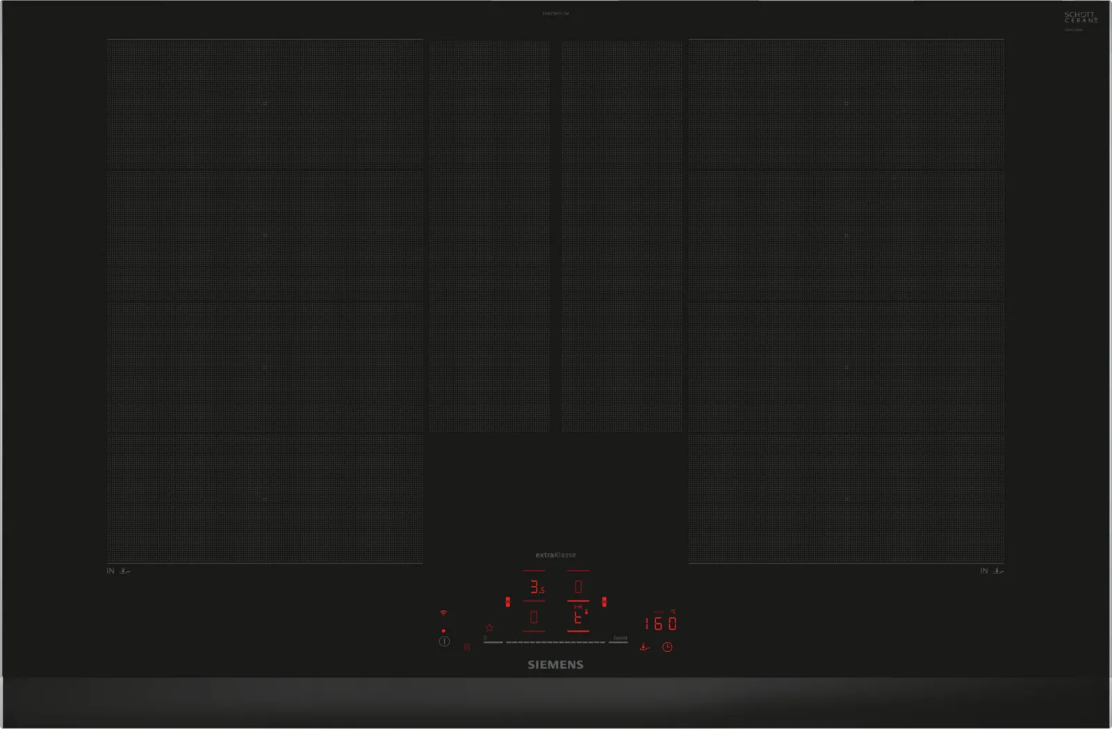 Siemens EX875HYC1M Induktionskogeplade